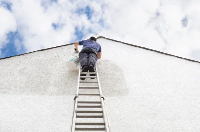 Peinture extérieure à Châtelus — façades et ravalement